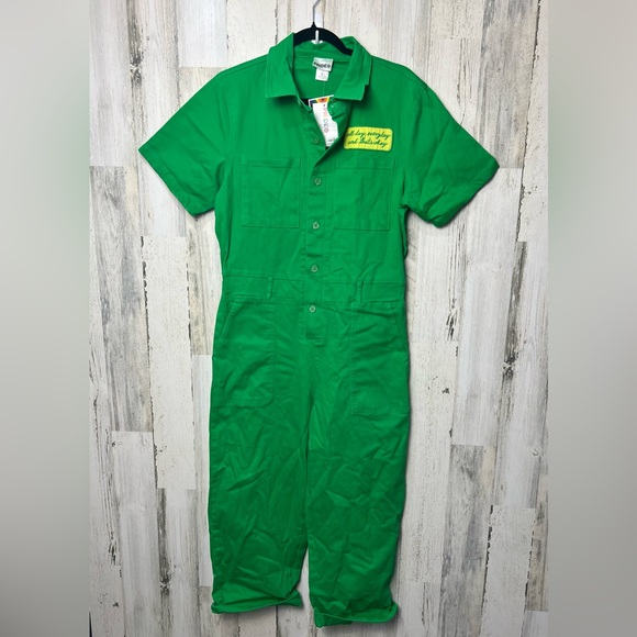 Target Pants - Target PRIDE Unisex Short Sleeve Green Jumpsuit Onesie Overalls Size XL
